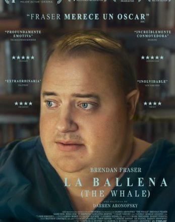 LA BALLENA (2022) Ganadora de 2 Oscars